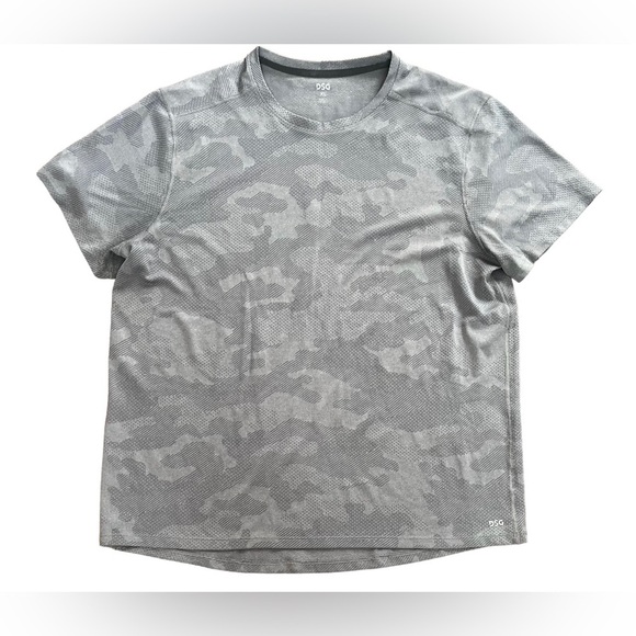 DSG Other - DSG Mens Camo SS short sleeve T-shirt XL extra large gray silver Activewear